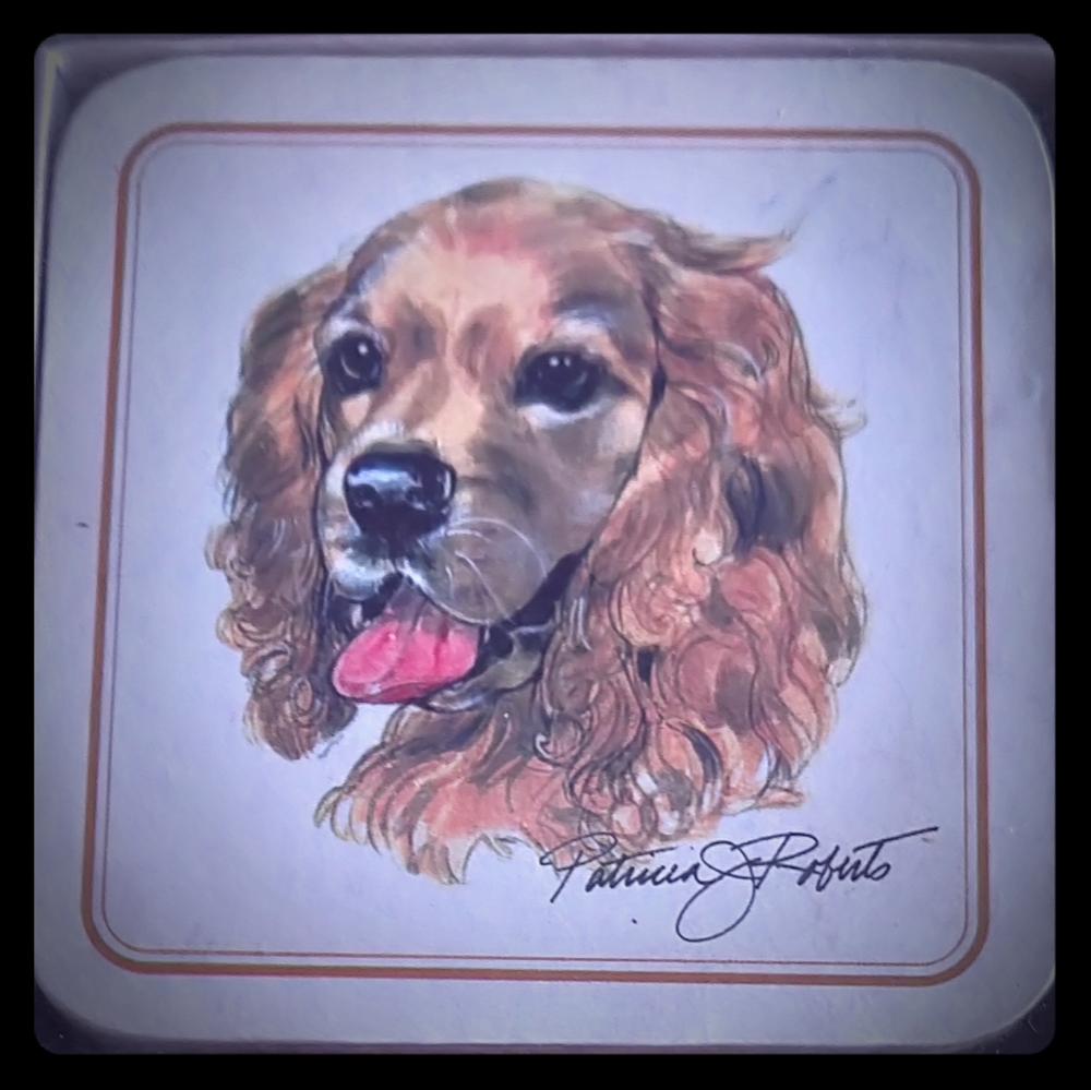 🗺️ Trendex Cocker Spaniel Artist Print Coasters